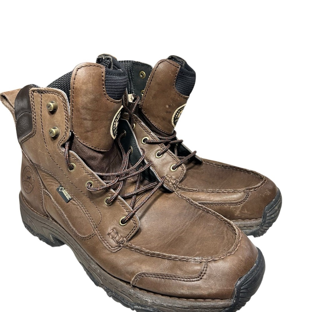 Red Wing Irish Setter 805 Brown Leather Hunt Havoc Boots Men's Size 14 Goretex - Picture 7 of 14